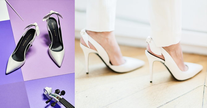 الفاشينيستا نادية حسن تطلق أول مجموعة أحذية من تصميمها