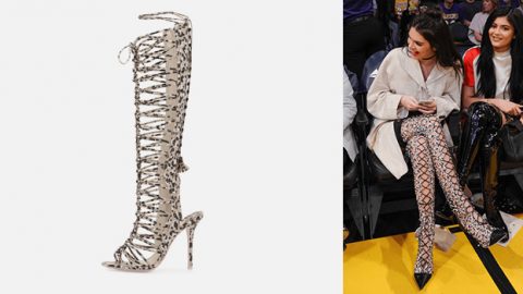 أكتشفي حذاء كيندال جينر الذي أثار ضجة مؤخرًا