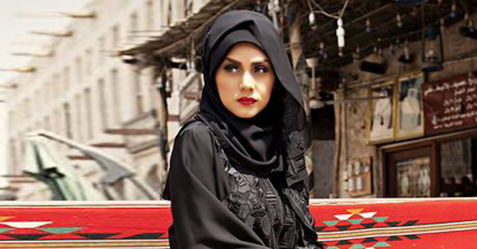تخلصي من حرارة الطقس اثناء ارتداء الحجاب