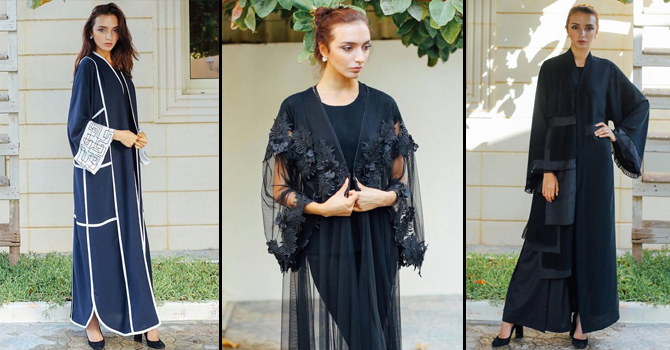 عبايات عصرية لإطلالة متجددة كل يوم