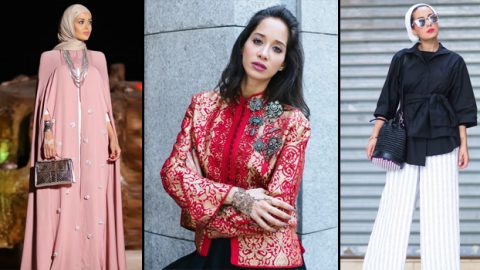 أولى الإطلالات المحتشمة للفاشينيستا في رمضان