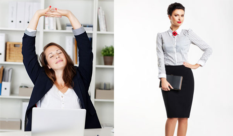 حافظي على رشاقتك أثناء العمل