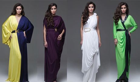 Ester Abner تستوحي من سحر الشرق كولكشن لفساتين السهره