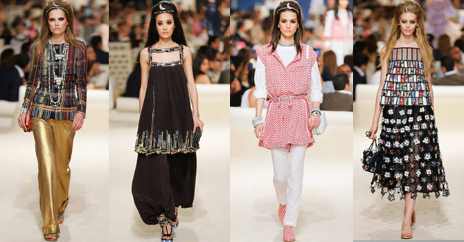 أزياء شانيل كروز 2015 … بأجواء عربية