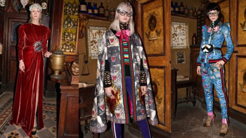 أزياء غوتشي ما قبل خريف 2017 تروي قصص أسطورية