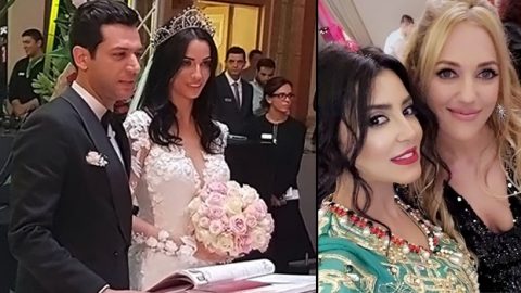 بالصور: حفل زفاف مراد يلدريم وإيمان الباني بحضور نجوم تركيا والمغرب