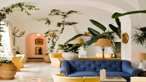 النحاس  والنباتات المتسلقة أحدث صيحات ديكور 2017