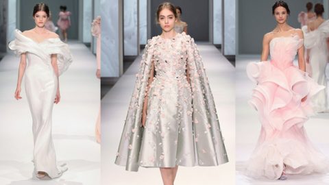 فساتين رالف أند روسو ربيع 2015 دعوة إلي الستينيات