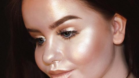 تحدي المكياج الكامل بالهايلايتر