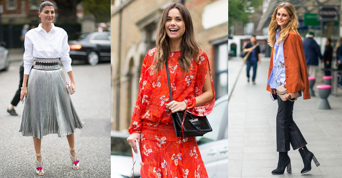 صيحات عالمية تتصدر موضة الشارع لأسبوع لندن ربيع 2017