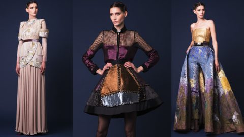 حصري حواء لايف : أزياء حسين بظاظا شتاء 2016 تروي قصة الحياة الأبدية