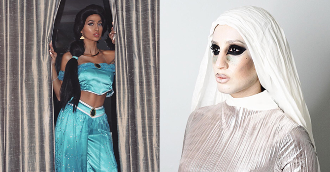 كيف أطلت الفاشينيستا بحفل الهالووين ؟