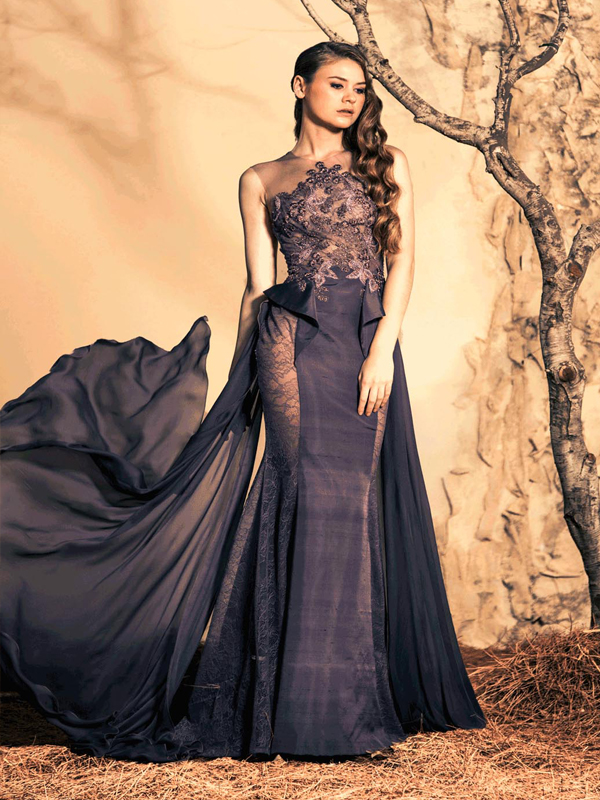 فستان زياد نكد شتاء 2015