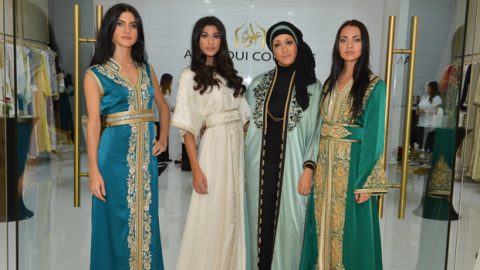 قفاطين المصممة ليلي عمراوي شتاء 2016 لسهرة رأس السنة