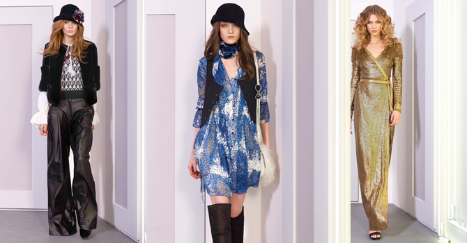 المرأة العصرية بلمسات ديان فون في أسبوع نيويورك شتاء 2017