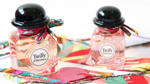 أوشحة من المرح تُغلف عطر هيرمس الجديد Twilly dHermès
