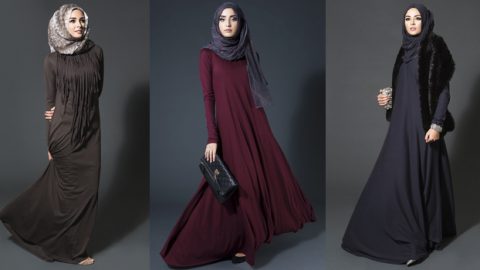 العباءة العربية من آب 2015 بخطوط عصرية