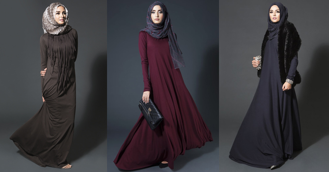 العباءة العربية من آب 2015 بخطوط عصرية