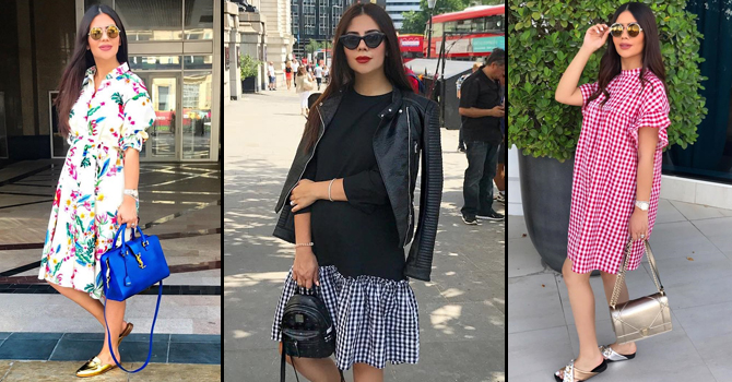 حيلة ديما الأسدي للحفاظ على عصريتها أثناء الحمل