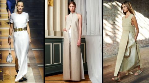 ارتدى أزيائكِ الطويلة من وحي عروض ربيع 2015