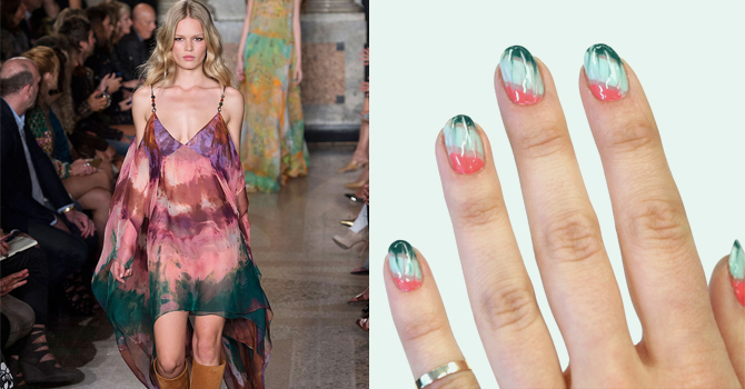 هل تقبلين اعتماد نقشة ملابسك على أظافرك؟