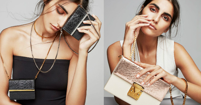 تشكيلة حقائب ثمينة من توقيع العمانية نجلة الجمالي