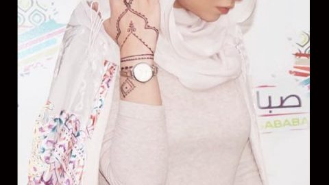 الفاشينيستا سها برسمة حنة راقية