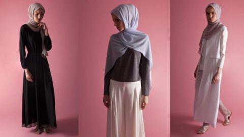 الأزياء الأنسب لقوام الكمثري بالحجاب من Inayah