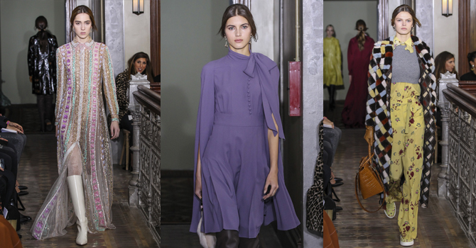 أزياء فالنتينو ما قبل خريف 2017 من وحي لوحة فنان هولندي