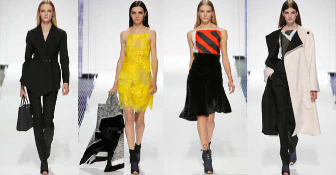 أزياء ديور كروز 2015 بنفحات الورود الأنيقة