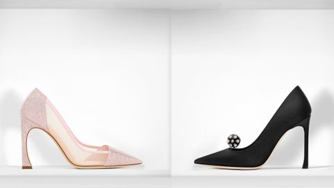 أحذية امرأة ديور ربيع 2016 مفعمة بالأنوثة