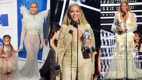 بيونسيه بـ 5 إطلالات مثالية في حفل الـ MTV