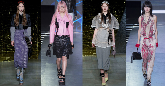 لويس فيتون وميو ميو يختمون أسبوع باريس ربيع 2016