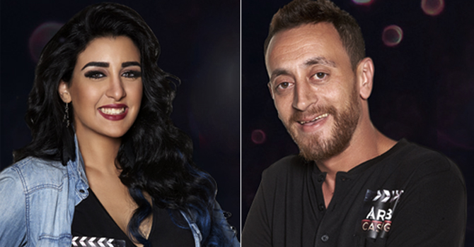 جيهان خليل وزوبير بلحر نجوم آراب كاستينج الموسم الأول