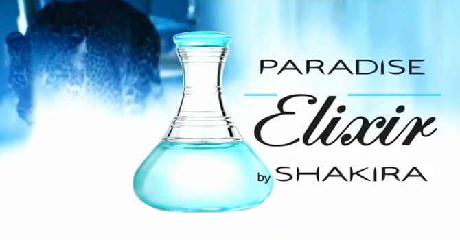 شاكيرا تطلق عطر الراحة والإسترخاء لعام 2015