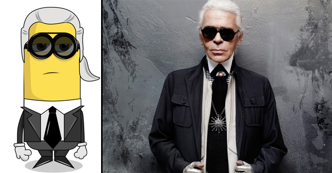 نجوم عالم الموضة يتحولون إلي Minions