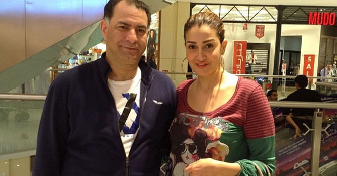 غادة عبدالرازق وزوجها في عطلة بباريس