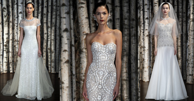 فساتين زفاف نعيم خان ربيع 2015