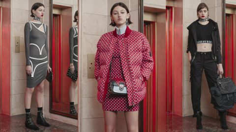 أزياء فيرسوس فيرساتشي ما قبل خريف 2017 بطابع رياضي معاصر