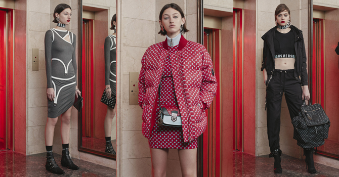أزياء فيرسوس فيرساتشي ما قبل خريف 2017 بطابع رياضي معاصر