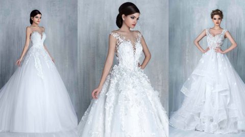 عروس طوني شعيا ربيع 2016 بفخامة الزهور