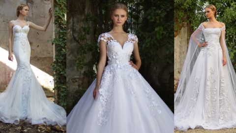 فساتين زفاف كريستال عطا الله ربيع 2016 بداية ملكية جديدة