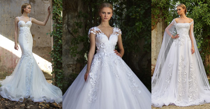 فساتين زفاف كريستال عطا الله ربيع 2016 بداية ملكية جديدة