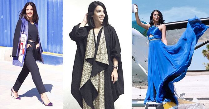 الفاشينيستا زهرة ليلي أيقونة الأناقة الإماراتية