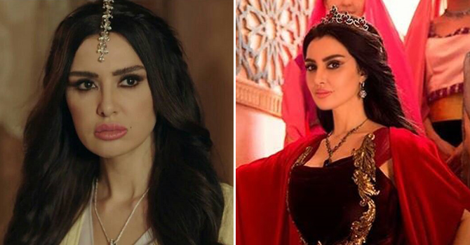أجمل إكسسوارات شعر ميساء مغربي في رمضان 2016
