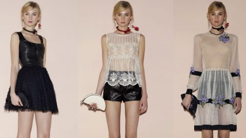 أسبوع نيويورك ربيع 2016 : ريد فالنتينو يستعير أزياء مارى أنطوانيت