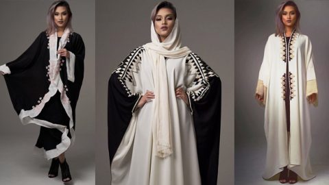 عبايات المونوكروم لمظهر أكثر أناقة من كردان 2016