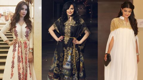 نجمات العرب اخترن القفطان في أولى أيام رمضان