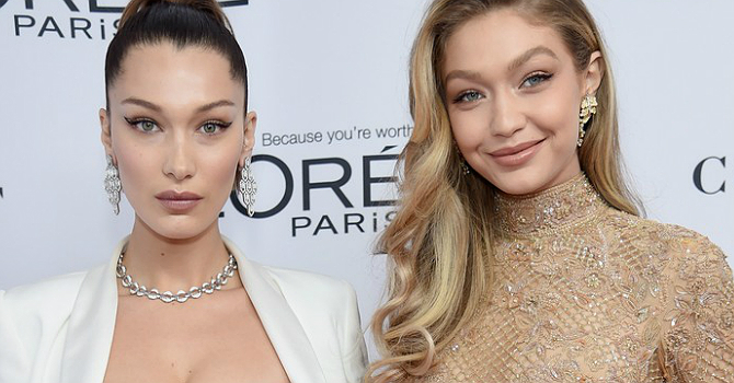 أيهما تختارين للسهرات إطلالة جيجي أم بيلا حديد !