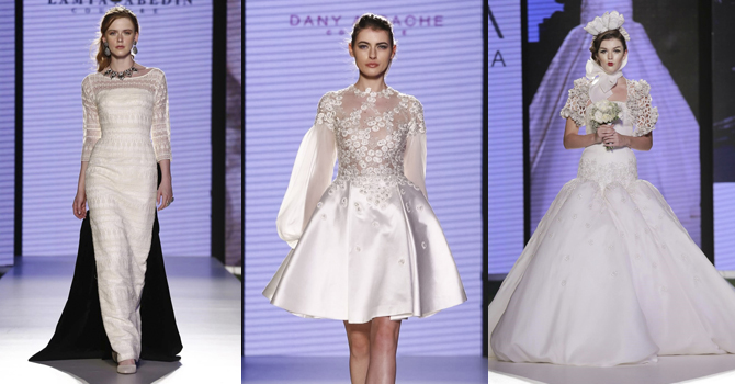 عروس شتاء 2016 تتصدر أسبوع الموضة العربي
